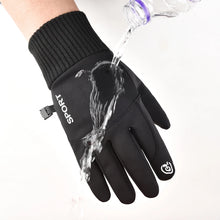 Load image into Gallery viewer, Winter Waterproof Men's Gloves Windproof Sports Fishing Touchscreen Driving Motorcycle Ski Non-slip Warm Cycling Women Gloves