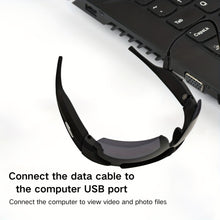 Load image into Gallery viewer, 1pc HD 1080P Video Smart Glasses with 32GB Card – Wide-Angle 120°, 180 Min Battery Life, Wireless, Waterproof, Night Vision, Ideal for Cycling, Driving, Hiking, Fishing &amp; Outdoor Adventures, Handsfree Recording | Stylish V
