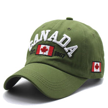 Load image into Gallery viewer, 2022 Hot men&#39;s baseball cap for women snapback hat CANADA embroidery bone cap gorras casual casquette men baseball hat

