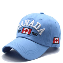 Load image into Gallery viewer, 2022 Hot men&#39;s baseball cap for women snapback hat CANADA embroidery bone cap gorras casual casquette men baseball hat
