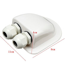 Load image into Gallery viewer, Camper Accessories Caravan Solar Car Junction Box Roof Wire Entry Solar Cable Motorhome Junction Box RV Caravan Accessories
