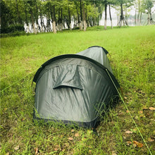 Load image into Gallery viewer, Backpacking Tent Outdoor Camping Sleeping Bag Tent Outdoor Mat Lightweight Single Person Tent for Camping
