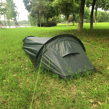 Load image into Gallery viewer, Backpacking Tent Outdoor Camping Sleeping Bag Tent Outdoor Mat Lightweight Single Person Tent for Camping
