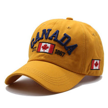 Load image into Gallery viewer, 2022 Hot men&#39;s baseball cap for women snapback hat CANADA embroidery bone cap gorras casual casquette men baseball hat
