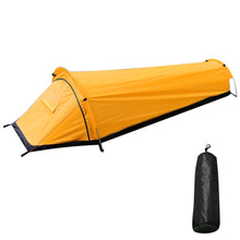 Load image into Gallery viewer, Backpacking Tent Outdoor Camping Sleeping Bag Tent Outdoor Mat Lightweight Single Person Tent for Camping
