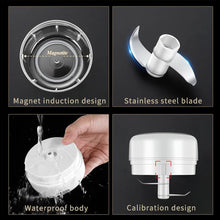 Load image into Gallery viewer, HiPiCok Meat Grinder Electric Garlic Crusher Food Chopper Mini Garlic Press Vegetable Chopper Masher Machine USB Kitchen Gadgets
