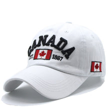 Load image into Gallery viewer, 2022 Hot men&#39;s baseball cap for women snapback hat CANADA embroidery bone cap gorras casual casquette men baseball hat
