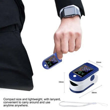Load image into Gallery viewer, Home Use Led Oximeter. Portable Visual Finger Clip Oximeter
