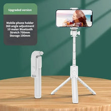 Load image into Gallery viewer, Selfie Stick Wireless Tripod Stand with Light Bluetooth Remote Extendable Tripod for iPhone Mobile Phone Tiktok Live Streaming
