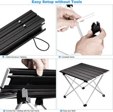Load image into Gallery viewer, Camping Table Pliante Ultralight Folding Tables For Outdor Hiking Garden Party Dinner Picnic BBQ Foldable Aluminum Desk
