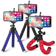 Load image into Gallery viewer, Tripods Tripod For Phone Mobile Camera Holder Clip Smartphone Monopod Tripe Stand Octopus Mini Tripod Stativ For Phone
