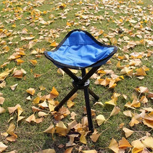 Load image into Gallery viewer, Fishing Chairs Travel Chair Folding 3 Legs Portable Outdoor Camping Tripod carts Garden Stool Chair Picnic Trips Beach Chair
