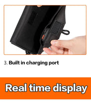 Load image into Gallery viewer, Average output power of 100W 6-fold  Foldable solar panel portable solar panels charger USB 5V DC Full time power solar panel mobile power supply

