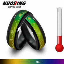 Load image into Gallery viewer, Smart Ring Changes Color With Body Temperature 6MM Stainless Steel Heart-shaped Neutral Cool High-tech Accessory Gift
