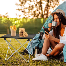 Load image into Gallery viewer, Camping Table Pliante Ultralight Folding Tables For Outdor Hiking Garden Party Dinner Picnic BBQ Foldable Aluminum Desk
