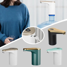 Load image into Gallery viewer, Electric Water Bottle Pump Ultra Silent Drinking Water Dispenser Universial USB Rechargeable Pump for Kitchen Office Home
