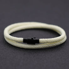 Load image into Gallery viewer, Men Women Rope Bracelet Double Layer Survival Braclet Homme Accessories Gift Magnet
