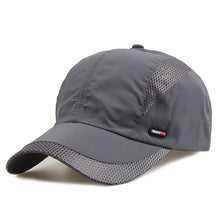 Load image into Gallery viewer, Summer Brand For Men Sports Running Sweat Baseball Cap Male Canada Golf Quick Dry Women Kpop Solid Snapback Bone Hat E37

