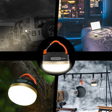 Load image into Gallery viewer, 10W LED Camping Lantern Tents lamp 1800mAh  Portable Camping Lights Outdoor Hiking Night Hanging lamp USB Rechargeable
