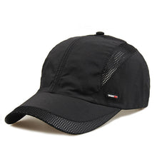Load image into Gallery viewer, Summer Brand For Men Sports Running Sweat Baseball Cap Male Canada Golf Quick Dry Women Kpop Solid Snapback Bone Hat E37
