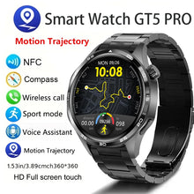 Load image into Gallery viewer, GT5 PRO Smart Watch Men Watch 5 Pro AMOLED HD Screen Bluetooth Call GPS Trajectory NFC Heart Rate Compass SmartWatches 2024 New
