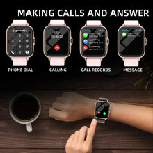 Load image into Gallery viewer, Waterproof Smart Watch with Message Answer Call Sleep Monitoring Sports Pedometer Information Alerts For iPhone Android 1.83&quot;

