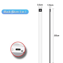 Load image into Gallery viewer, 30/40/50/60CM Night Light USB Rechargeable Motion Sensor Led Light Wireless Led Lamp for Kitchen Cabinet Bedroom Wardrobe
