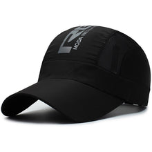 Load image into Gallery viewer, Summer Brand For Men Sports Running Sweat Baseball Cap Male Canada Golf Quick Dry Women Kpop Solid Snapback Bone Hat E37
