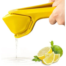 Load image into Gallery viewer, Max Juice Extraction Lemon Lime Squeezer EasytoUse Flat Lemon Squeezer with Leverage Squeezer with Built in Strainer
