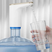 Load image into Gallery viewer, Electric Water Bottle Pump Ultra Silent Drinking Water Dispenser Universial USB Rechargeable Pump for Kitchen Office Home
