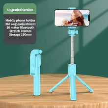 Load image into Gallery viewer, Selfie Stick Wireless Tripod Stand with Light Bluetooth Remote Extendable Tripod for iPhone Mobile Phone Tiktok Live Streaming
