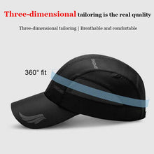 Load image into Gallery viewer, Summer Brand For Men Sports Running Sweat Baseball Cap Male Canada Golf Quick Dry Women Kpop Solid Snapback Bone Hat E37
