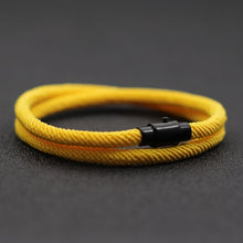 Load image into Gallery viewer, Men Women Rope Bracelet Double Layer Survival Braclet Homme Accessories Gift Magnet
