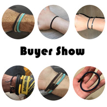 Load image into Gallery viewer, 2024 New Minimalist Rope Bracelet Unisex Stainless Steel Snap Fastener Lucky Red Thread Braslet Gift For Lovers Pulsera Macrame
