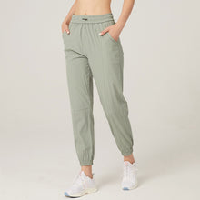 Load image into Gallery viewer, Quick dry spring/summer 2023 running the jogger women running the gym shorts has two side pockets sweatpants Fold show thin
