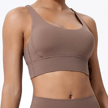 Load image into Gallery viewer, Push up Sports Bra Gym Top Women Yoga Clothing Cross Back Yoga Bra Women Running Fitness Crop Top Shockproof Workout Brassiere
