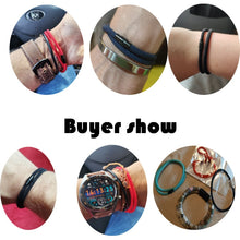 Load image into Gallery viewer, Men Women Rope Bracelet Double Layer Survival Braclet Homme Accessories Gift Magnet
