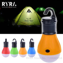 Load image into Gallery viewer, Portable LED Camping Lantern Battery Operated Tent Lamp Waterproof Emergency Lantern Light Bulb Light For Hiking Fishing Outdoor
