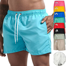 Load image into Gallery viewer, Swim Trunks Swim Shorts for Men Quick Dry Board Shorts Bathing Suit Breathable Drawstring With Pockets for Surfing Beach Summer
