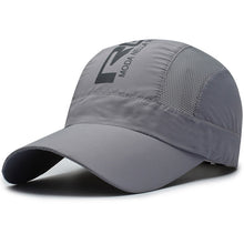 Load image into Gallery viewer, Summer Brand For Men Sports Running Sweat Baseball Cap Male Canada Golf Quick Dry Women Kpop Solid Snapback Bone Hat E37
