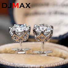 Load image into Gallery viewer, Moissanite Diamond Stud Earrings for Women Orginal 925 Sterling Silver Screw Back Women Moissanite

