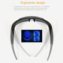 Load image into Gallery viewer, 1pc HD 1080P Video Smart Glasses with 32GB Card – Wide-Angle 120°, 180 Min Battery Life, Wireless, Waterproof, Night Vision, Ideal for Cycling, Driving, Hiking, Fishing &amp; Outdoor Adventures, Handsfree Recording | Stylish V
