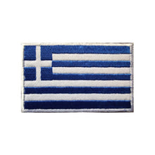 Load image into Gallery viewer, Flag Badge Hook and Loop Embroidered Army Military Tactical Hook Patches Portugal Flags Cloth Stickers Shoulder Applieque DIY
