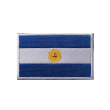 Load image into Gallery viewer, Flag Badge Hook and Loop Embroidered Army Military Tactical Hook Patches Portugal Flags Cloth Stickers Shoulder Applieque DIY
