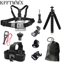Load image into Gallery viewer, KFFTWWX Accessories Kit for Gopro Hero 11 10 9 8 7 6 5 4 3 Black Max Go Pro Session YI 4K SJCAM EKEN Osmo AKASO APEMAN Accessory

