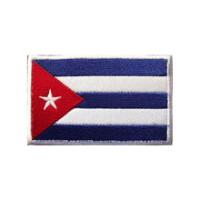 Load image into Gallery viewer, Flag Badge Hook and Loop Embroidered Army Military Tactical Hook Patches Portugal Flags Cloth Stickers Shoulder Applieque DIY
