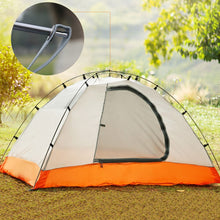 Load image into Gallery viewer, Hewolf 1595 Outdoor Double Layer Ultralight Aluminum Pole Waterproof Windproof Camping Tent 2.51KG Beach Barraca
