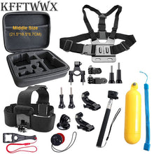 Load image into Gallery viewer, KFFTWWX Accessories Kit for Gopro Hero 11 10 9 8 7 6 5 4 3 Black Max Go Pro Session YI 4K SJCAM EKEN Osmo AKASO APEMAN Accessory
