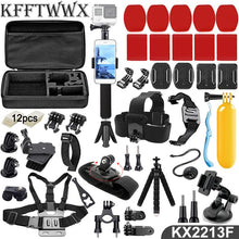 Load image into Gallery viewer, KFFTWWX Accessories Kit for Gopro Hero 11 10 9 8 7 6 5 4 3 Black Max Go Pro Session YI 4K SJCAM EKEN Osmo AKASO APEMAN Accessory
