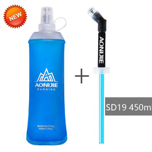 Load image into Gallery viewer, AONIJIE SD09 SD10 250ml 500ml Soft Flask Folding Collapsible Water Bottle TPU Free For Running Hydration Pack Waist Bag Vest
